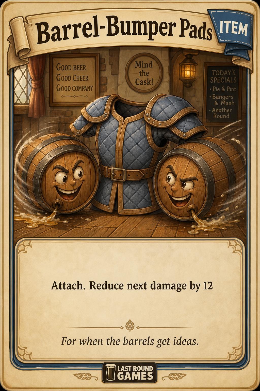 Barrel-Bumper Pads