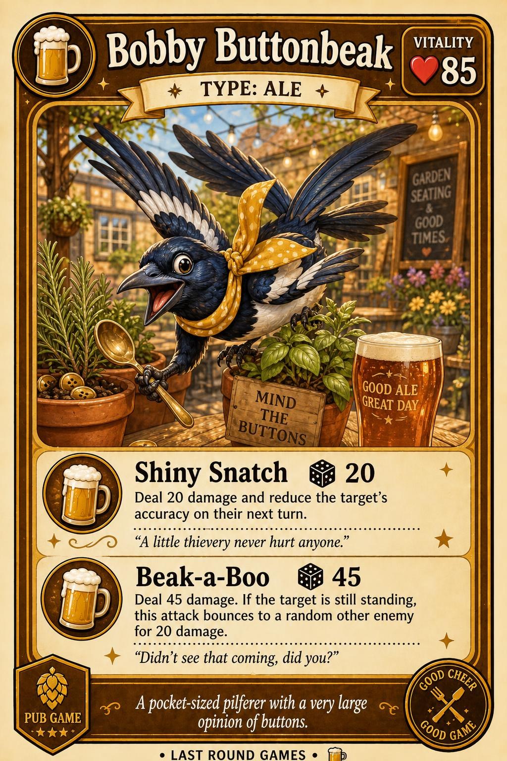 Bobby Buttonbeak