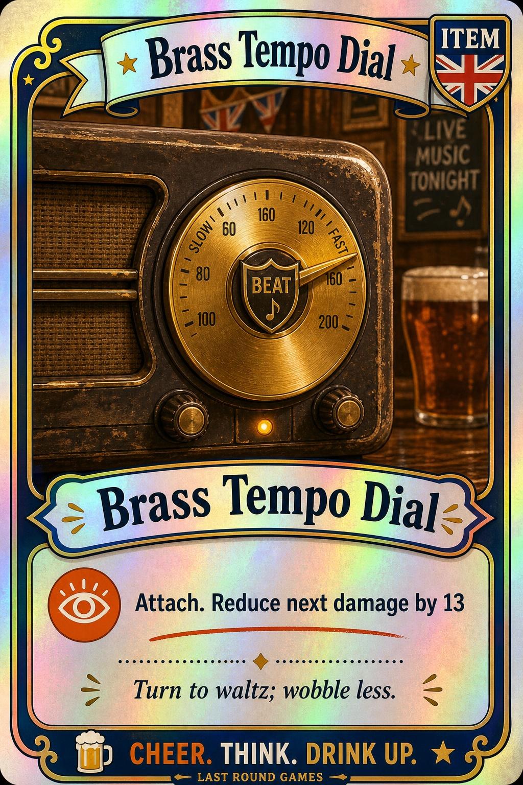 Brass Tempo Dial