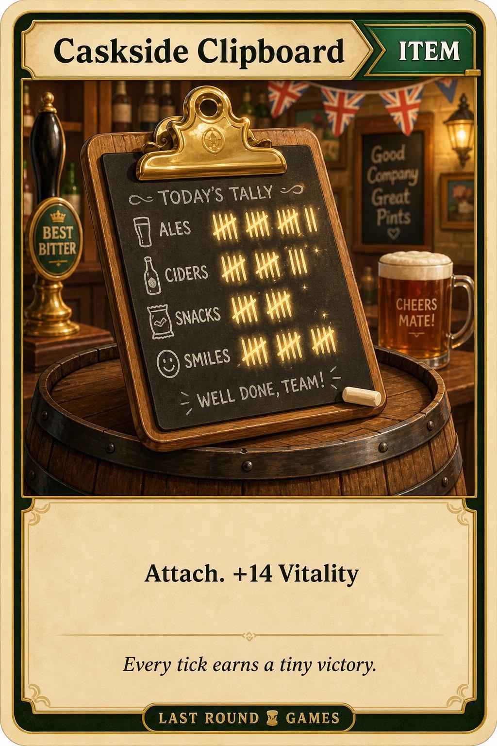 Caskside Clipboard