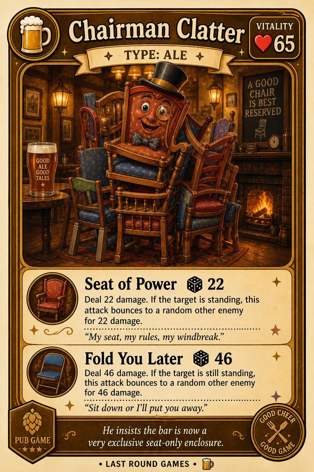 Chairman Clatter