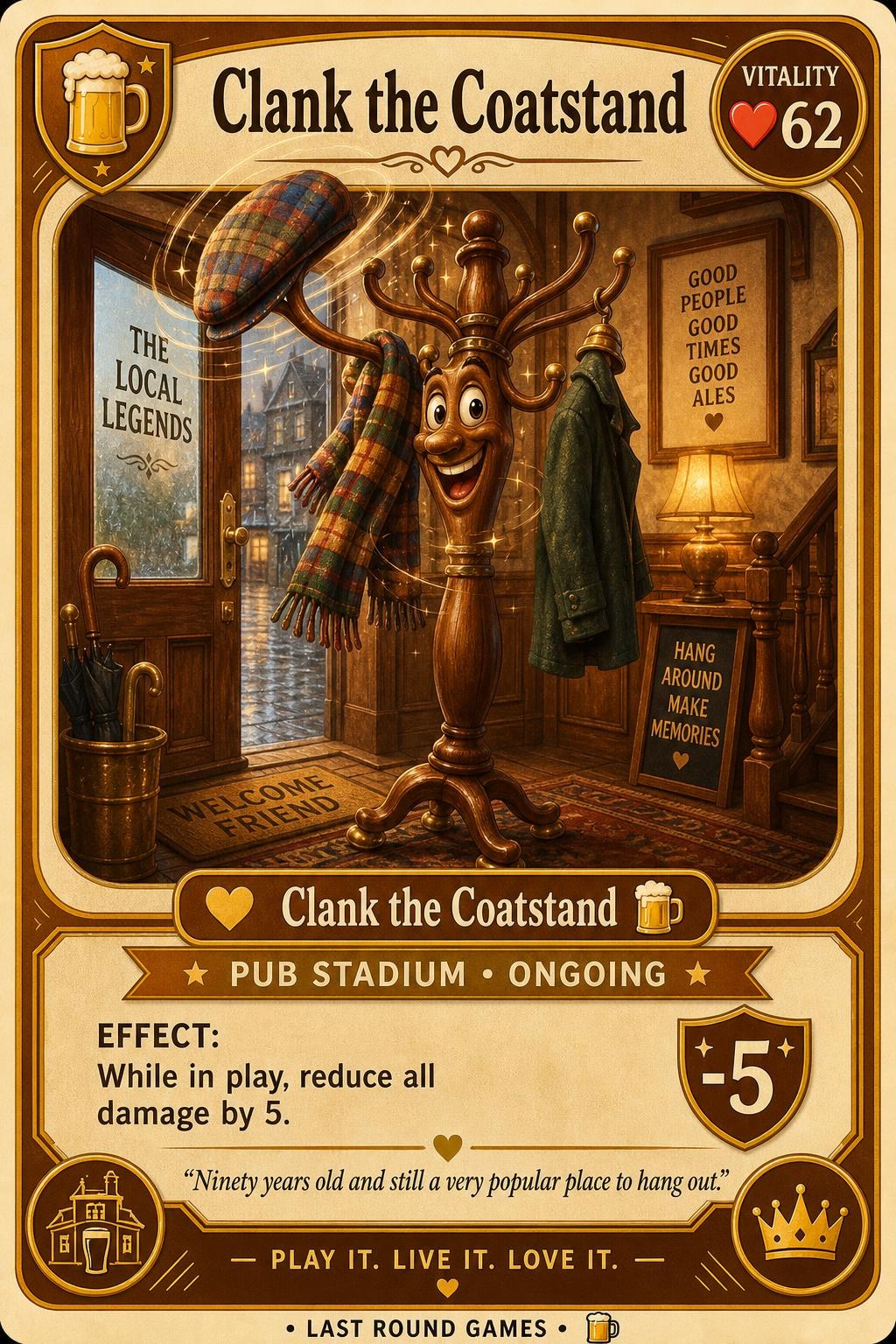 Clank the Coatstand