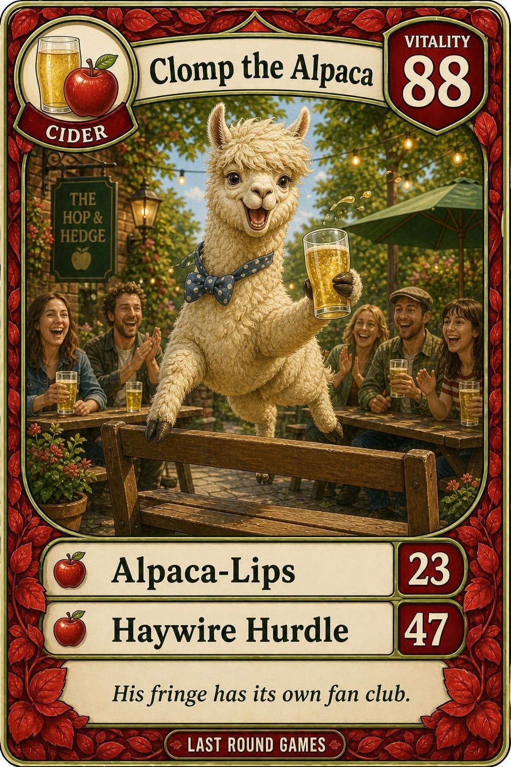 Clomp the Alpaca