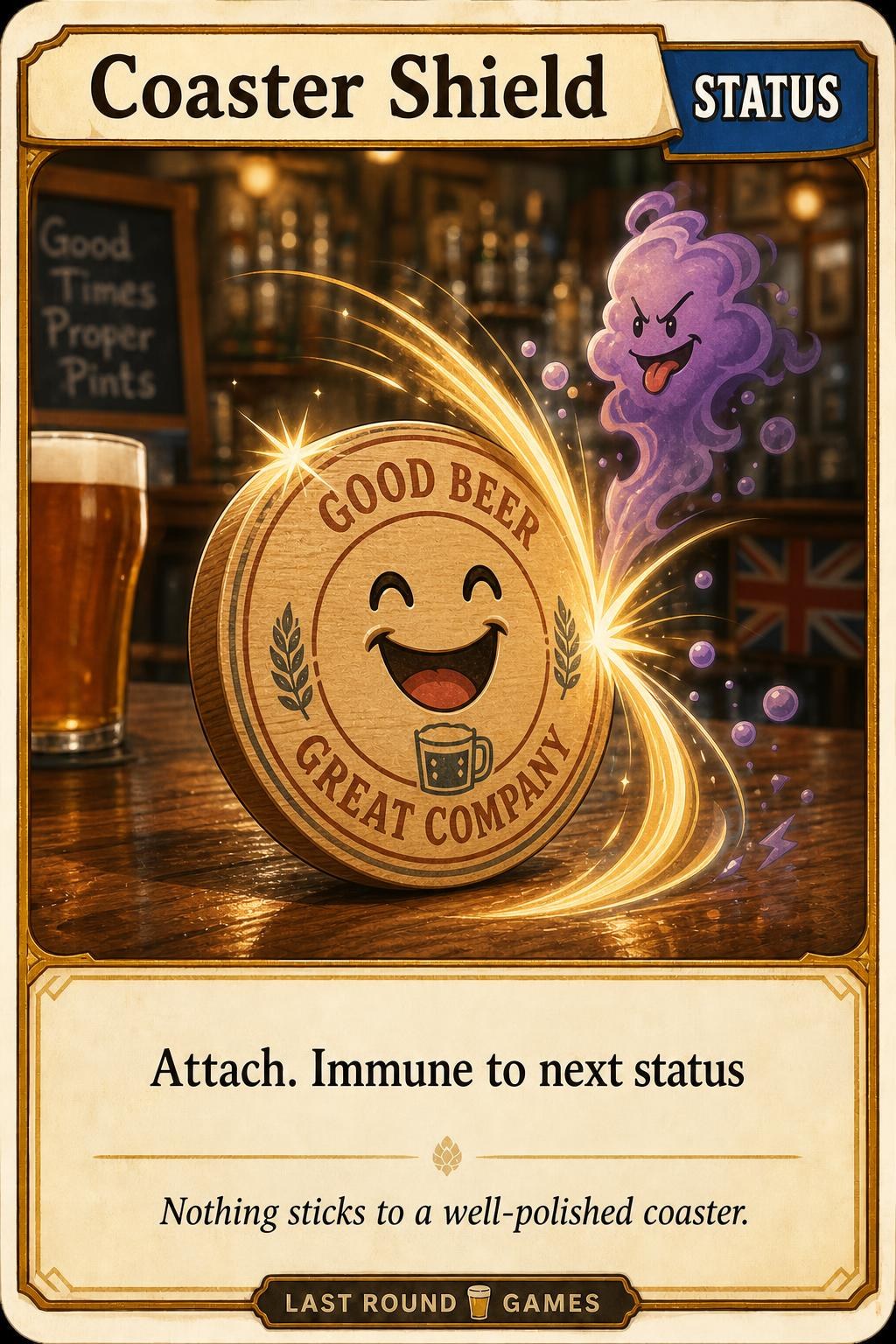 Coaster Shield