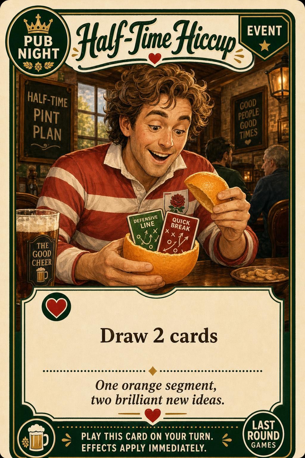 Half-Time Hiccup