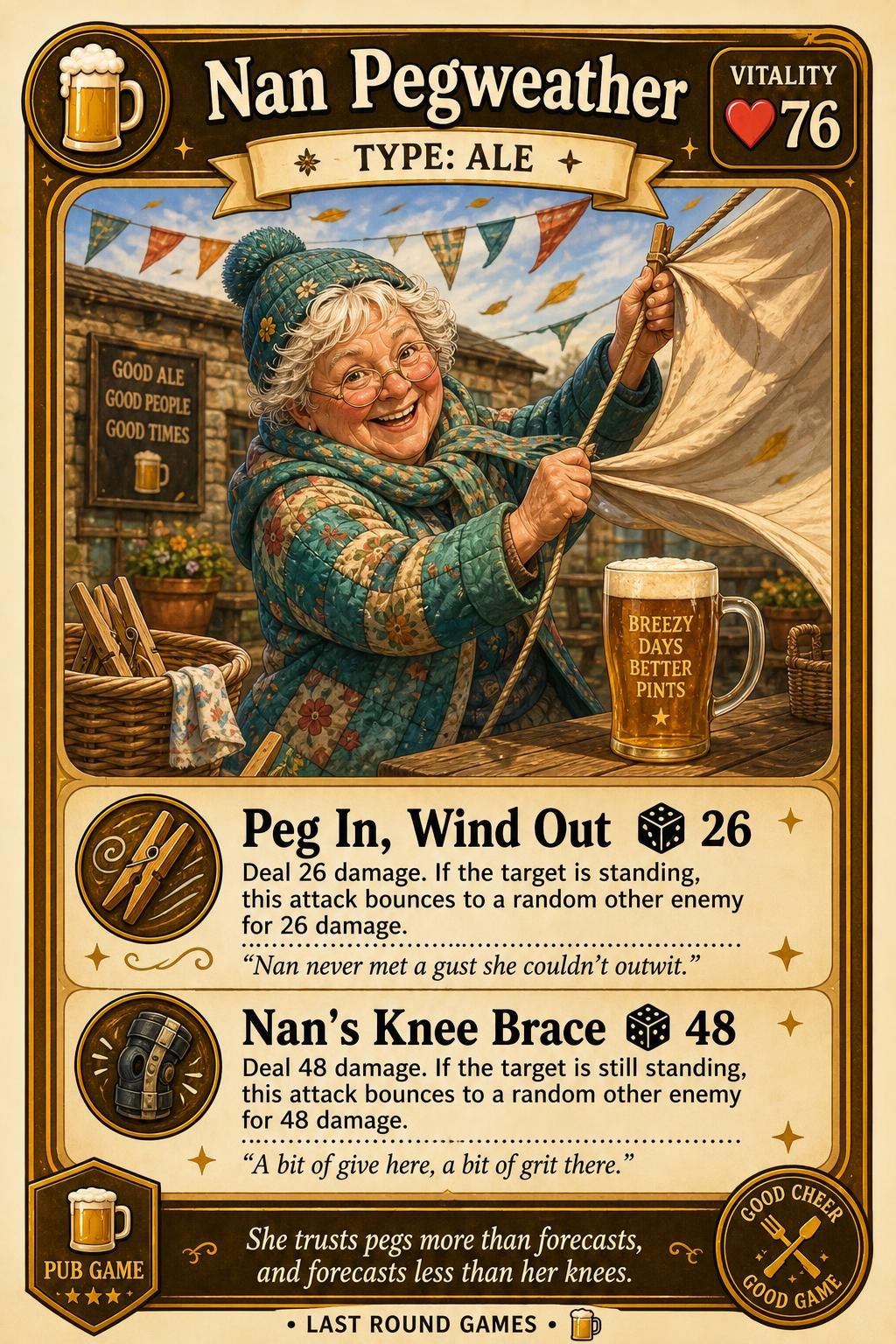 Nan Pegweather