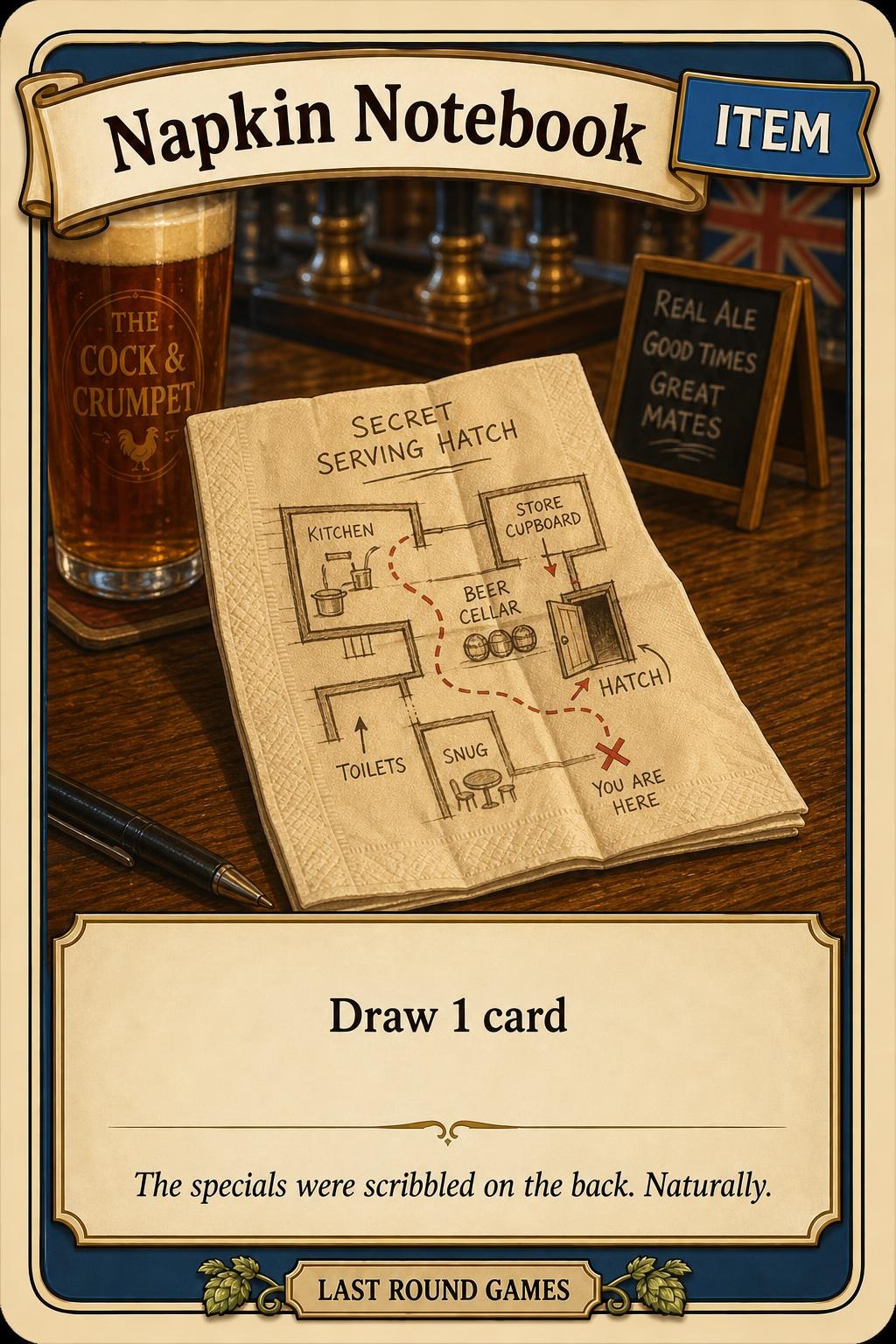 Napkin Notebook