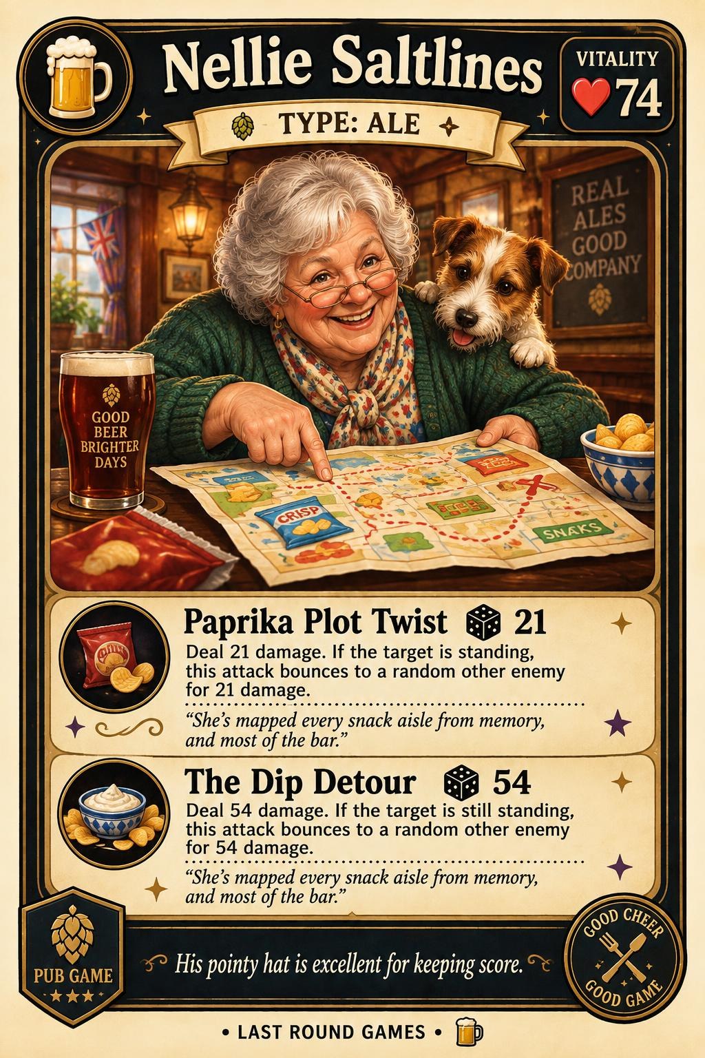 Nellie Saltlines