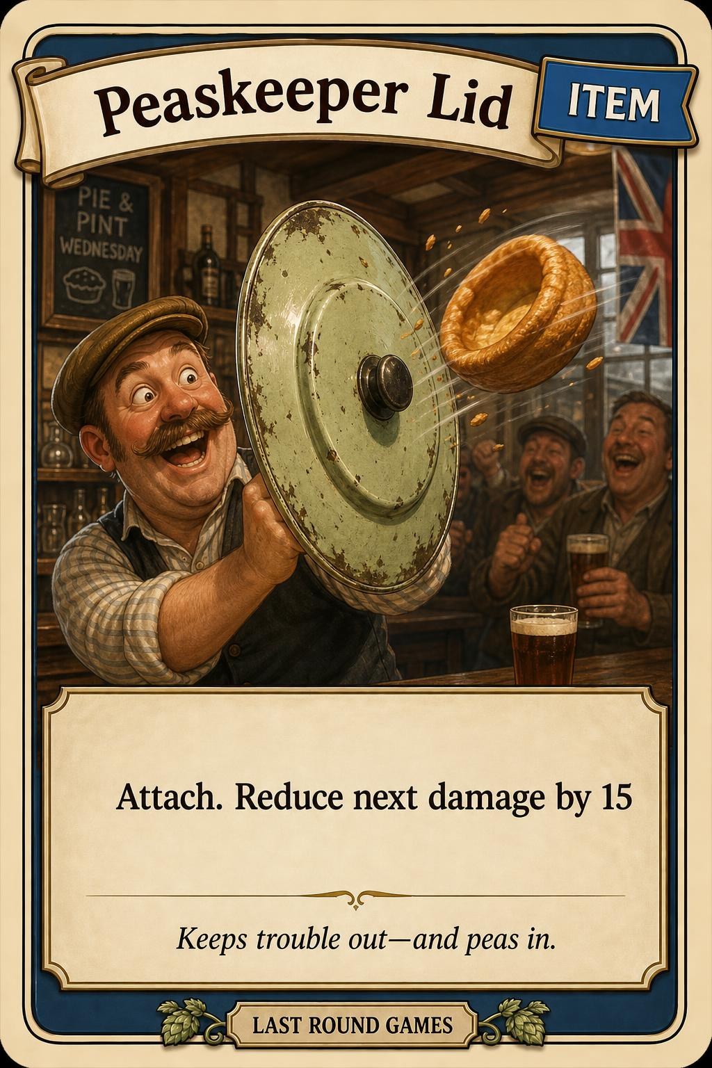Peaskeeper Lid