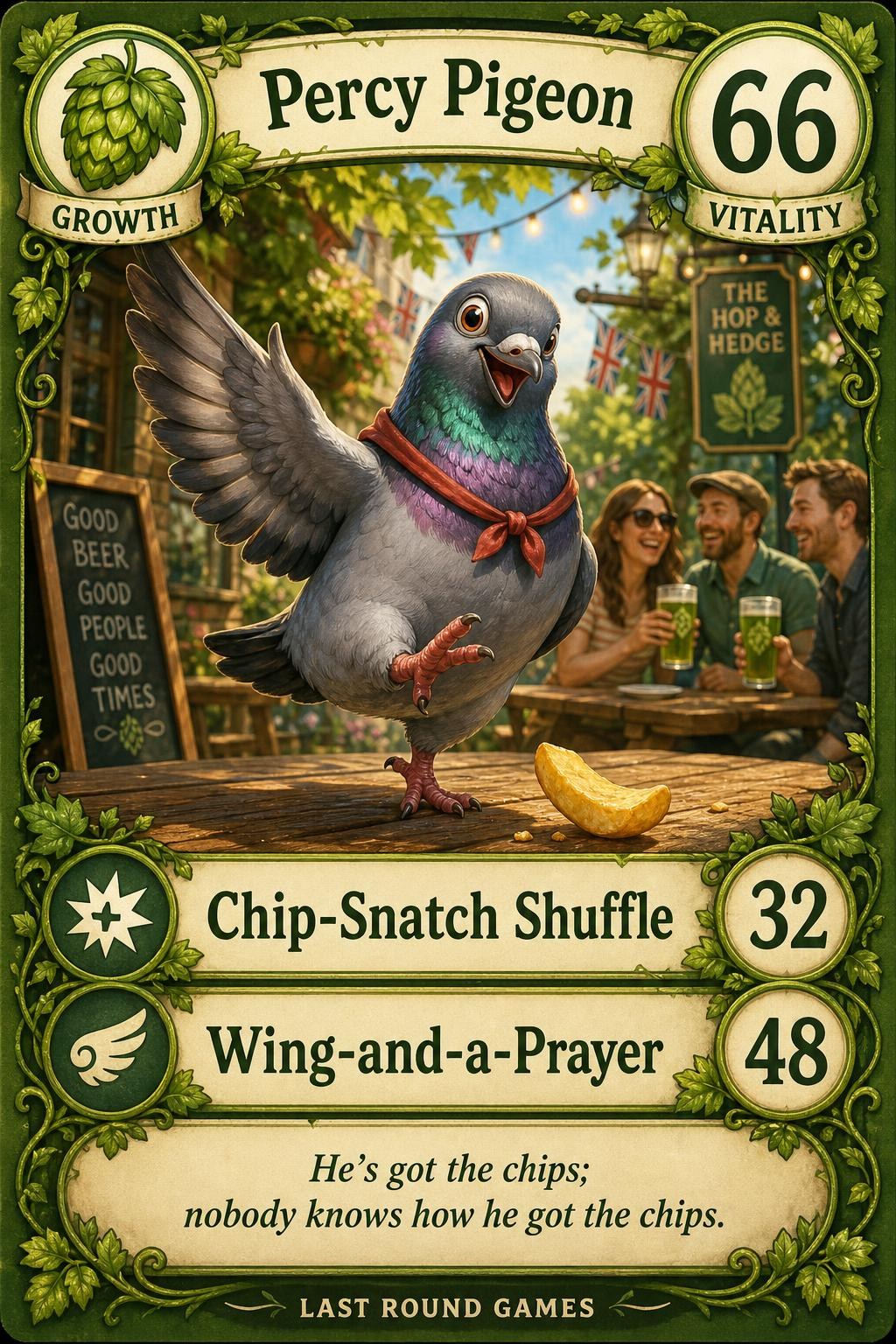 Percy Pigeon