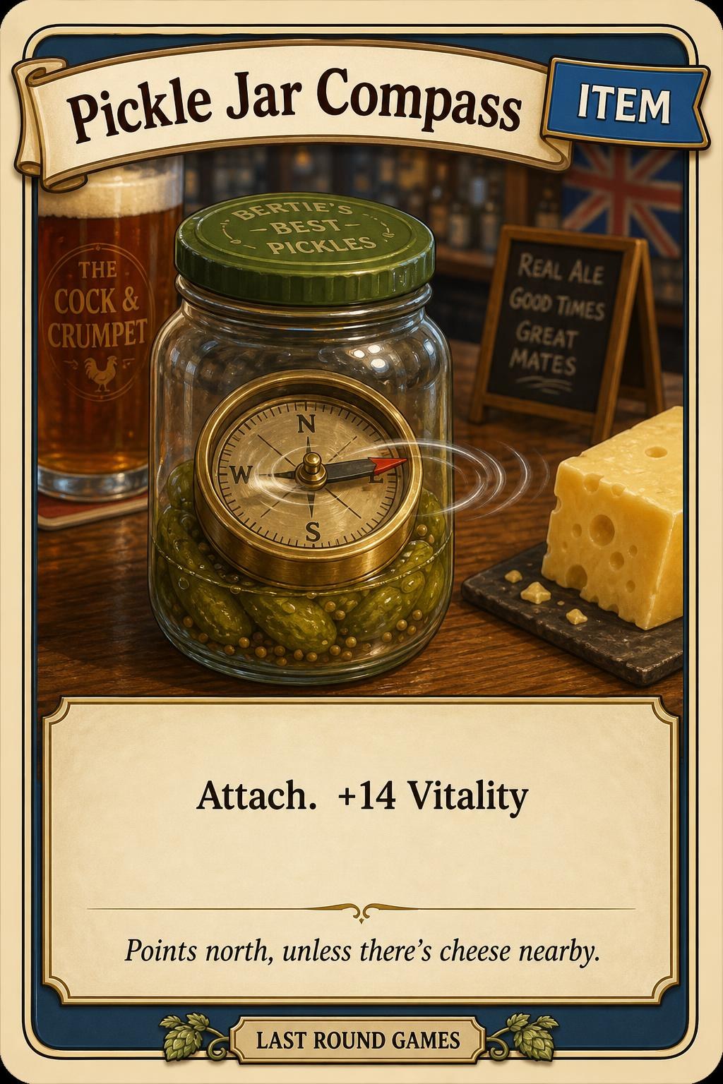 Pickle Jar Compass