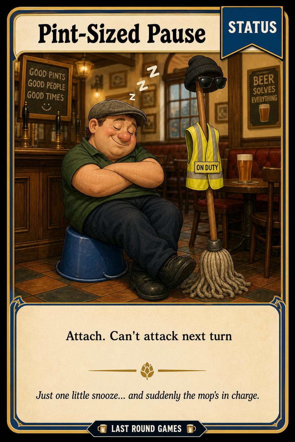 Pint-Sized Pause