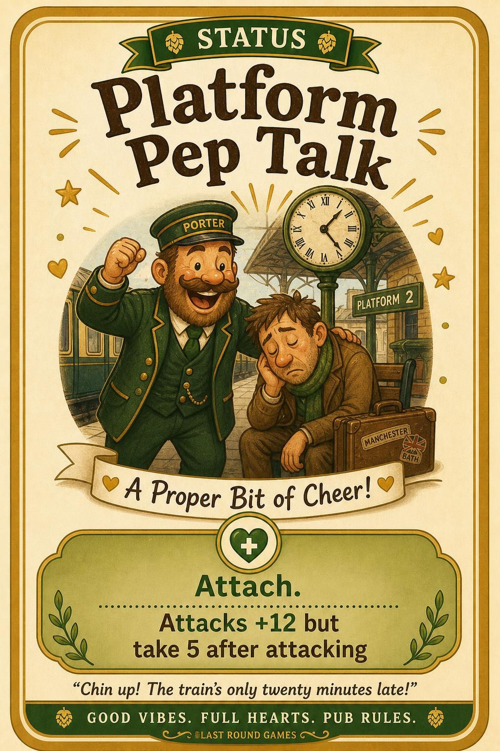 Platform Pep Talk