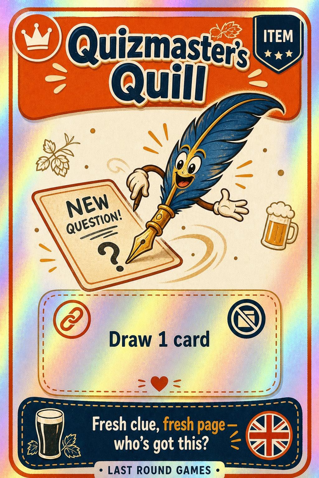 Quizmaster’s Quill