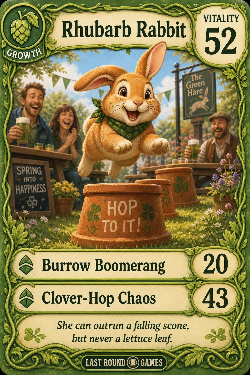 Rhubarb Rabbit