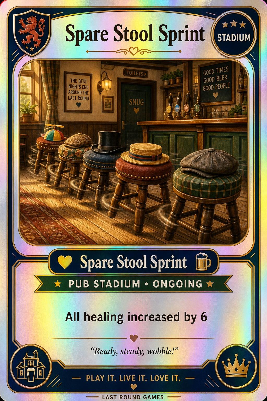 Spare Stool Sprint
