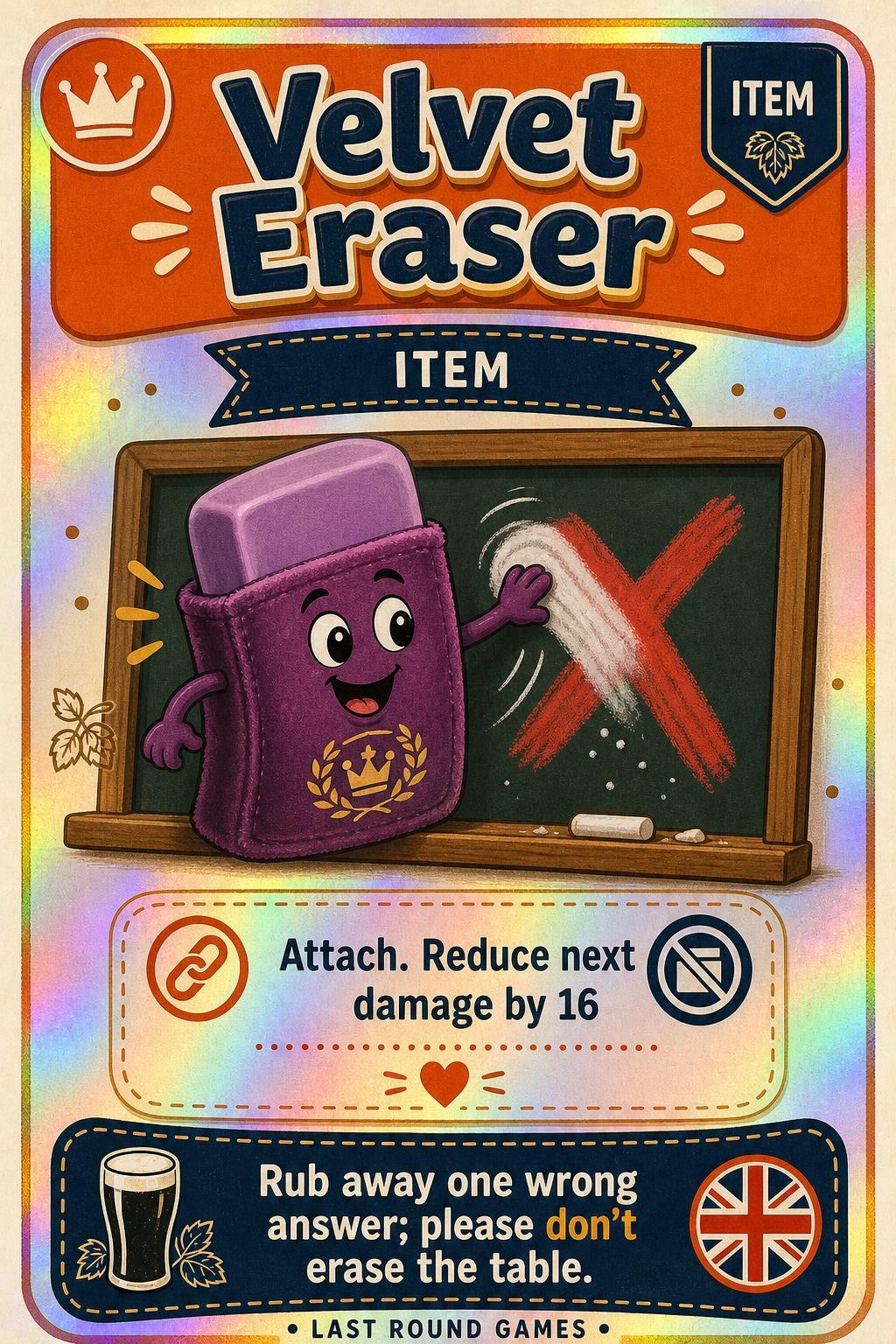 Velvet Eraser