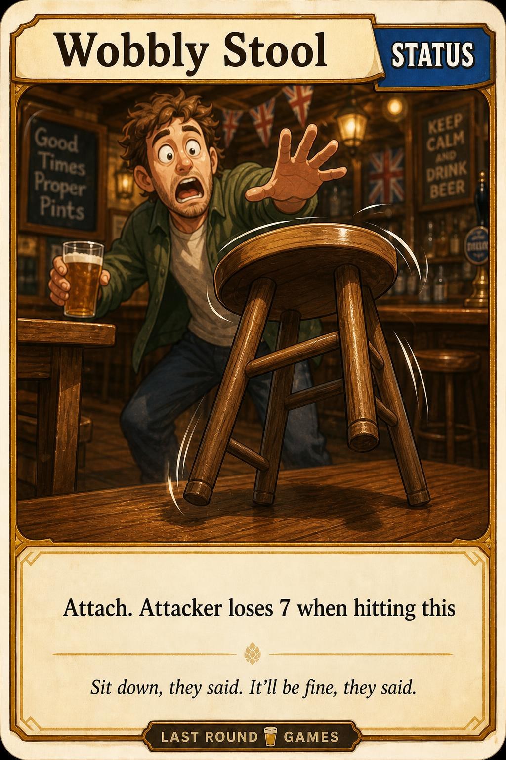Wobbly Stool